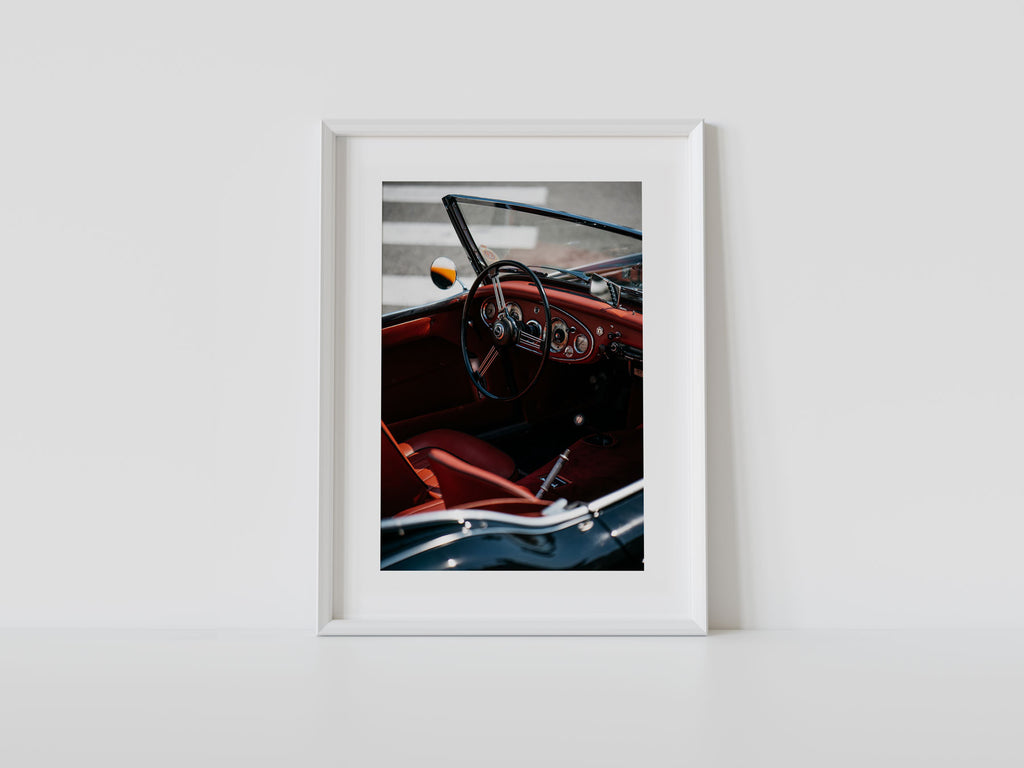 Austin Healey 3000 Cockpit