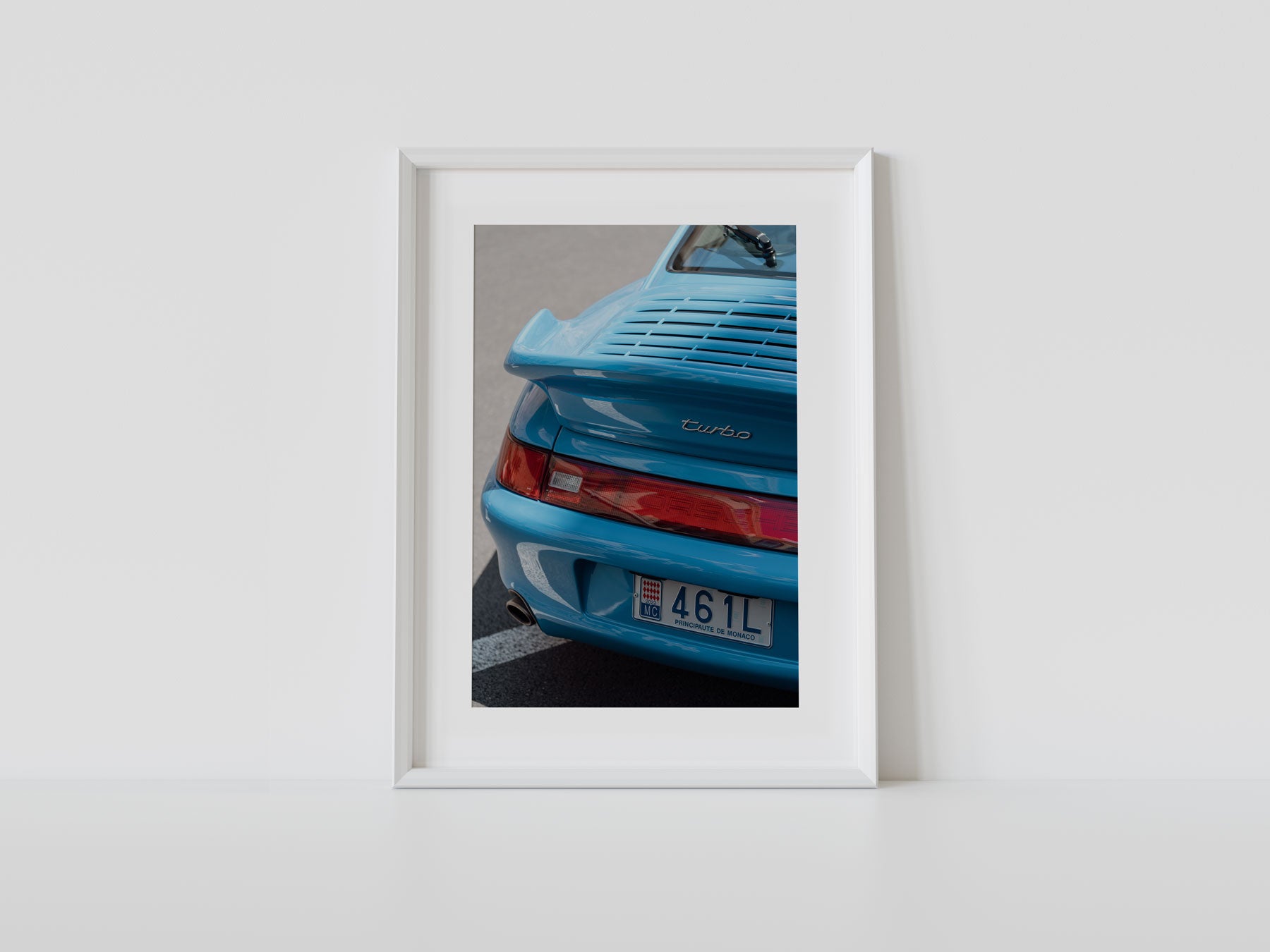 Porsche 993 Turbo in Riviera Blue