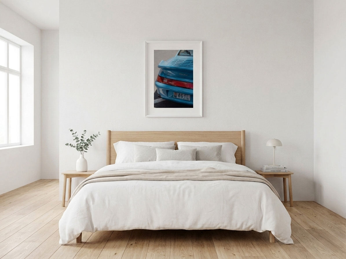 Porsche 993 Turbo in Riviera Blue