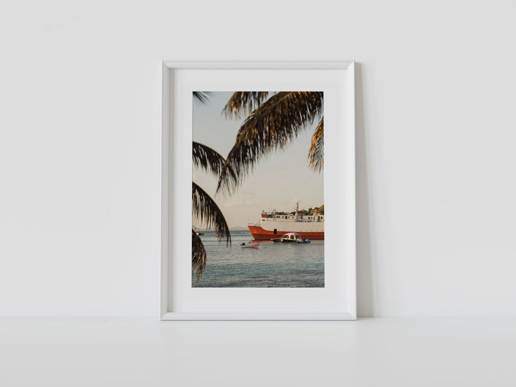 Mustique Harbor: Island Arrival